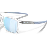 Oakley Exchange Sun Sunglasses - Polished Clear/Prizm Sapphire Polarized
