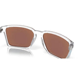 Oakley Exchange Sun Sunglasses - Polished Clear/Prizm Sapphire Polarized