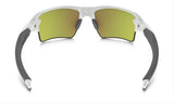 Oakley Flak 2.0 XL Sunglasses - Polished White/Fire Iridium