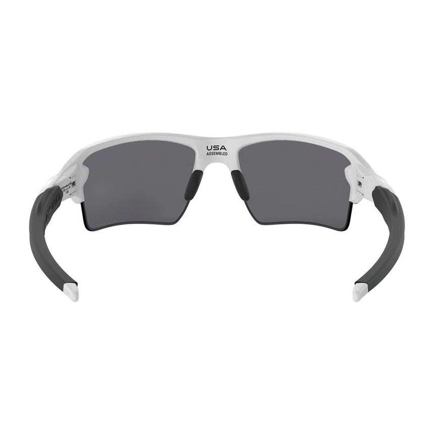 Oakley Flak 2.0 XL Sunglasses - Polished White/Prizm Black Polarized
