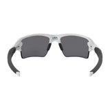 Oakley Flak 2.0 XL Sunglasses - Polished White/Prizm Black Polarized