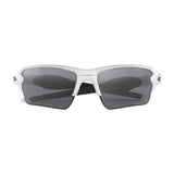 Oakley Flak 2.0 XL Sunglasses - Polished White/Prizm Black Polarized
