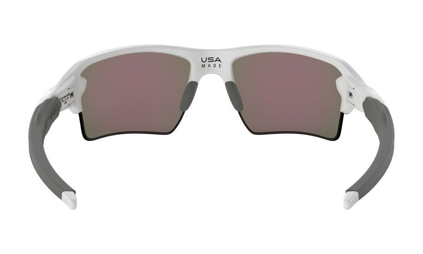 Oakley Flak 2.0 XL Sunglasses - Polished White/Prizm Sapphire