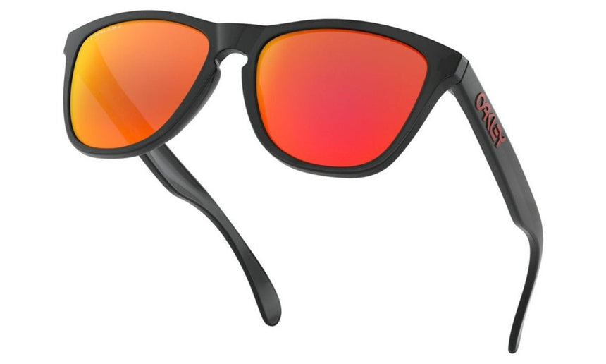 Oakley Frogskins Sunglasses - Black Ink/Prizm Ruby