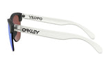 Oakley Frogskins Lite Sunglasses - Matte Black Clear/Prizm Sapphire