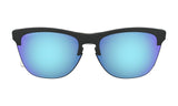 Oakley Frogskins Lite Sunglasses - Matte Black Clear/Prizm Sapphire