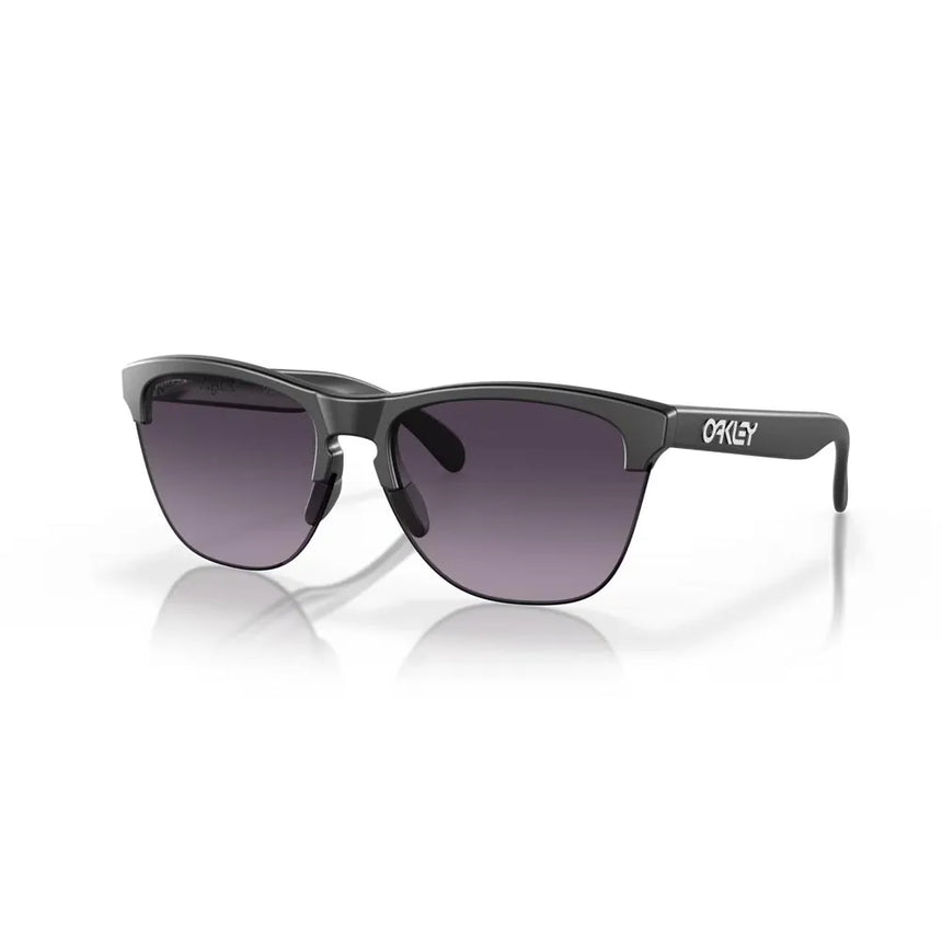 Oakley Frogskins Lite Sunglasses - Matte Black/Prizm Grey Gradient