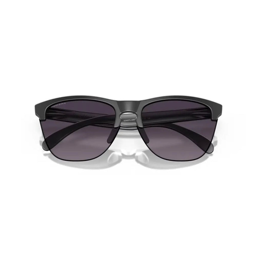 Oakley Frogskins Lite Sunglasses - Matte Black/Prizm Grey Gradient