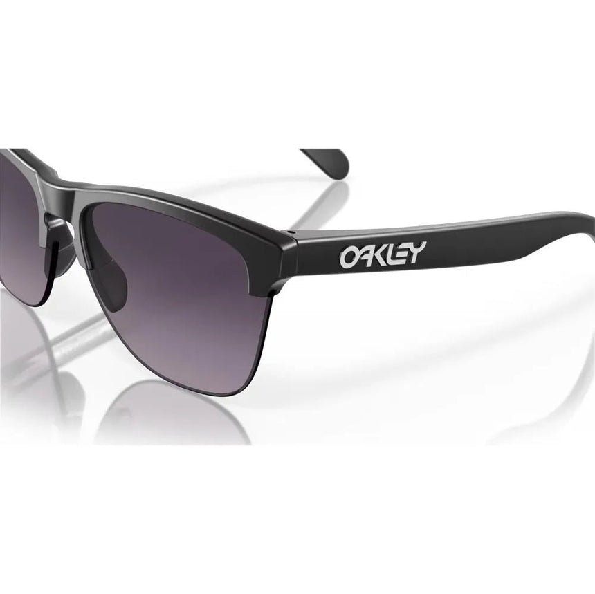 Oakley Frogskins Lite Sunglasses - Matte Black/Prizm Grey Gradient