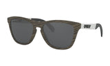 Oakley Frogskins Mix Sunglasses - Woodgrain/Prizm Black Polarized