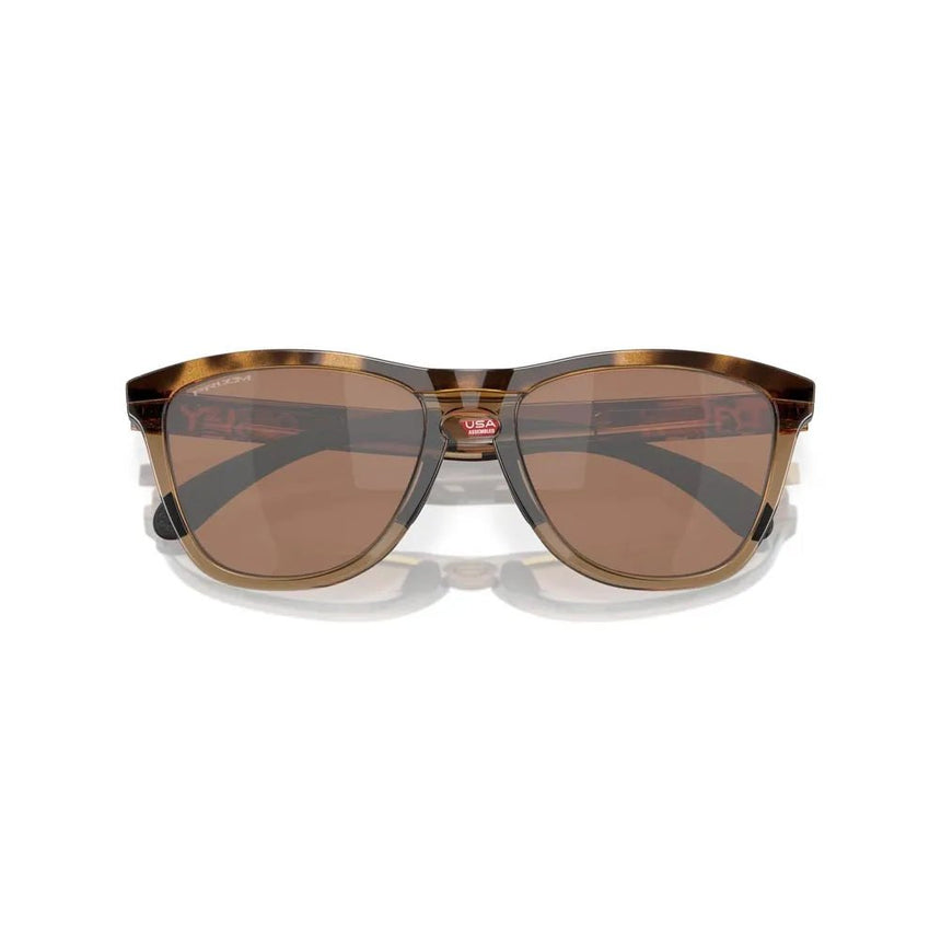 Oakley Frogskins Range Sunglasses - Brown Tortoise/Brown Smoke/Prizm Tungsten