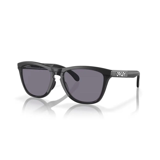 Oakley frogskins black polarized best sale