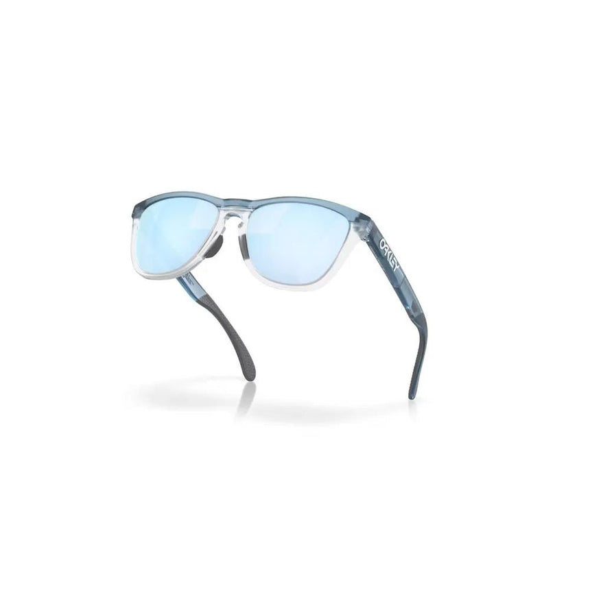 Oakley Frogskins Range Sunglasses - Matte Stonewash/Prizm Deep Water Polarized