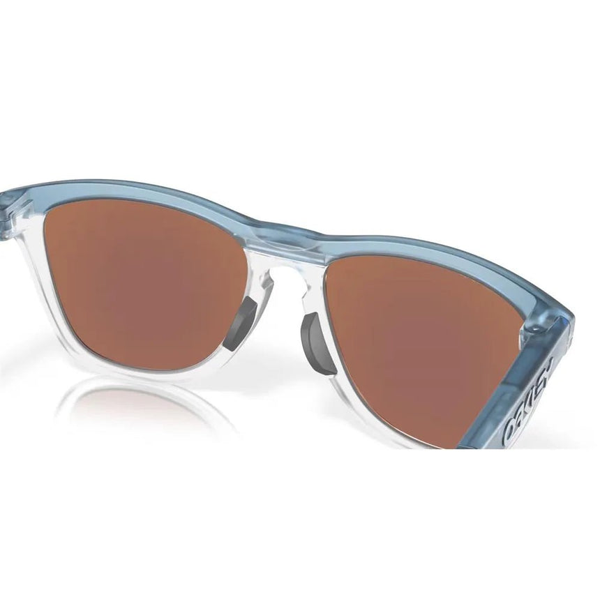 Oakley Frogskins Range Sunglasses - Matte Stonewash/Prizm Deep Water Polarized