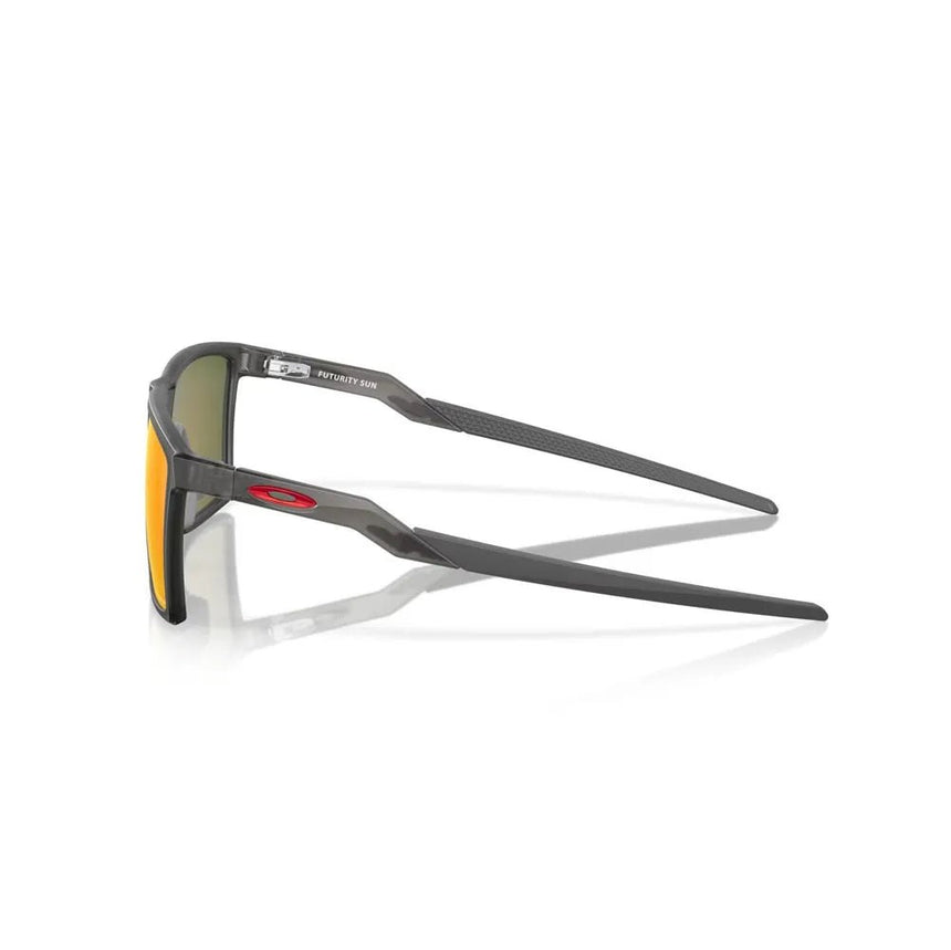 Oakley Futurity Sun Sunglasses - Satin Grey Smoke/Prizm Ruby Polarized