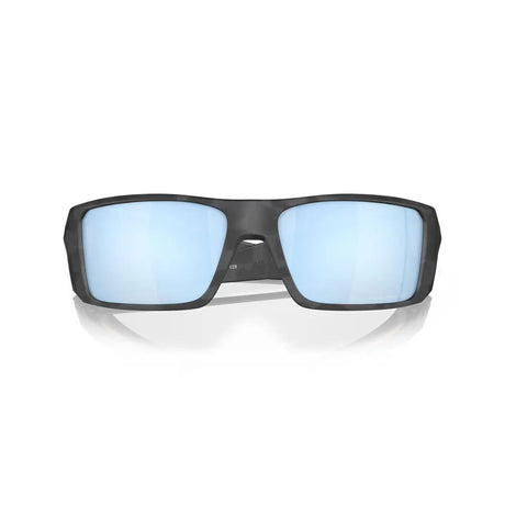 Oakley Heliostat Sunglasses - Matte Black Camo/Prizm Deep Water Polarized