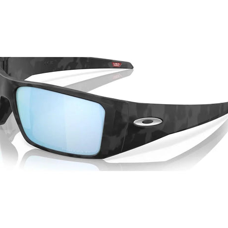 Oakley Heliostat Sunglasses - Matte Black Camo/Prizm Deep Water Polarized
