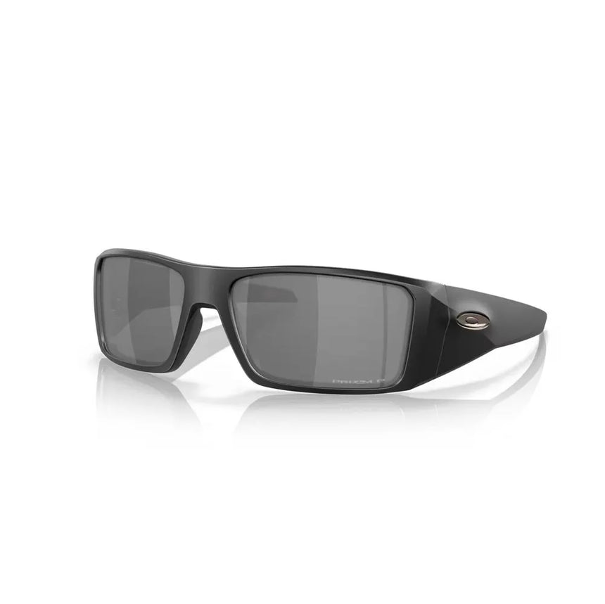 Oakley Heliostat Sunglasses - Matte Black/Prizm Black Polarized