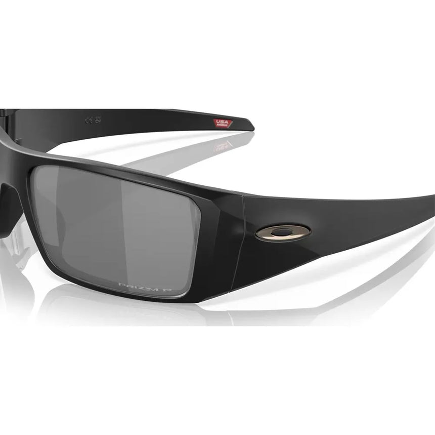 Oakley Heliostat Sunglasses - Matte Black/Prizm Black Polarized