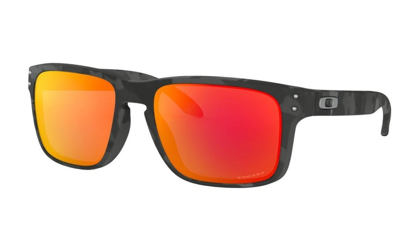 Oakley Holbrook Black Camo Collection Sunglasses - Black Camo/Prizm Ruby