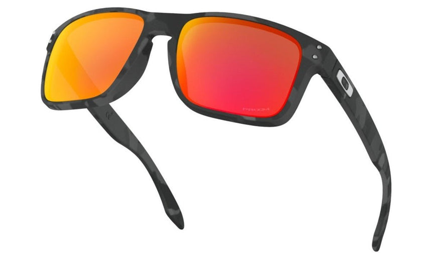 Oakley Holbrook Black Camo Collection Sunglasses - Black Camo/Prizm Ruby