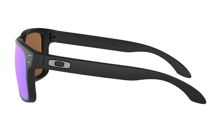 Oakley Holbrook Sunglasses - Matte Black/Prizm Sapphire Polarized