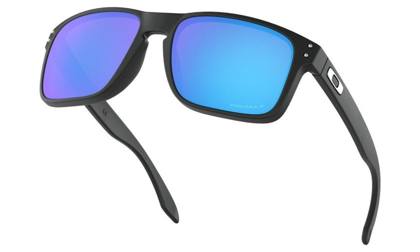 Oakley Holbrook Sunglasses - Matte Black/Prizm Sapphire Polarized