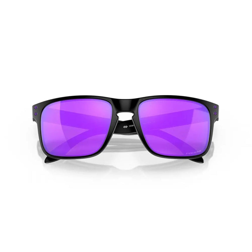 Oakley Holbrook Sunglasses - Matte Black/Prizm Violet