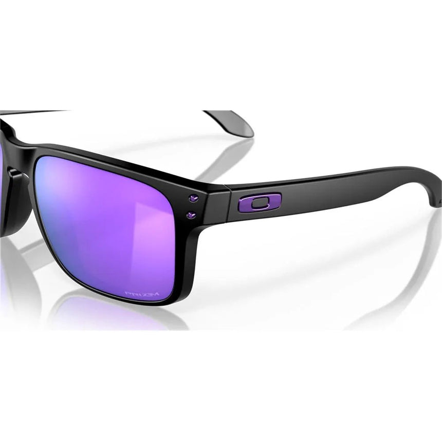 Oakley Holbrook Sunglasses - Matte Black/Prizm Violet