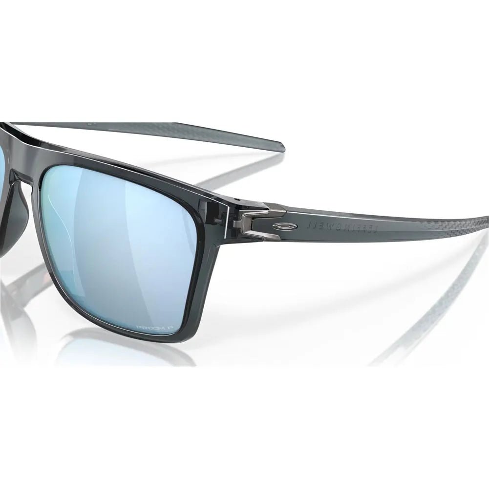 Oakley Leffingwell Sunglasses - Crystal Black/Prizm Deep Water Oakley Leffingwell Sunglasses - Crystal Black/Prizm Deep Water