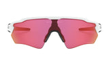 Oakley Radar EV XS Path Sunglasses - Youth Fit - Polished White/Prizm Field