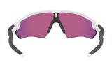 Oakley Radar EV XS Path Sunglasses - Youth Fit - Polished White/Prizm Field