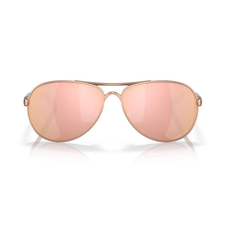 Oakley Women's Feedback Sunglasses - Satin Rose Gold/Prizm Rose Gold