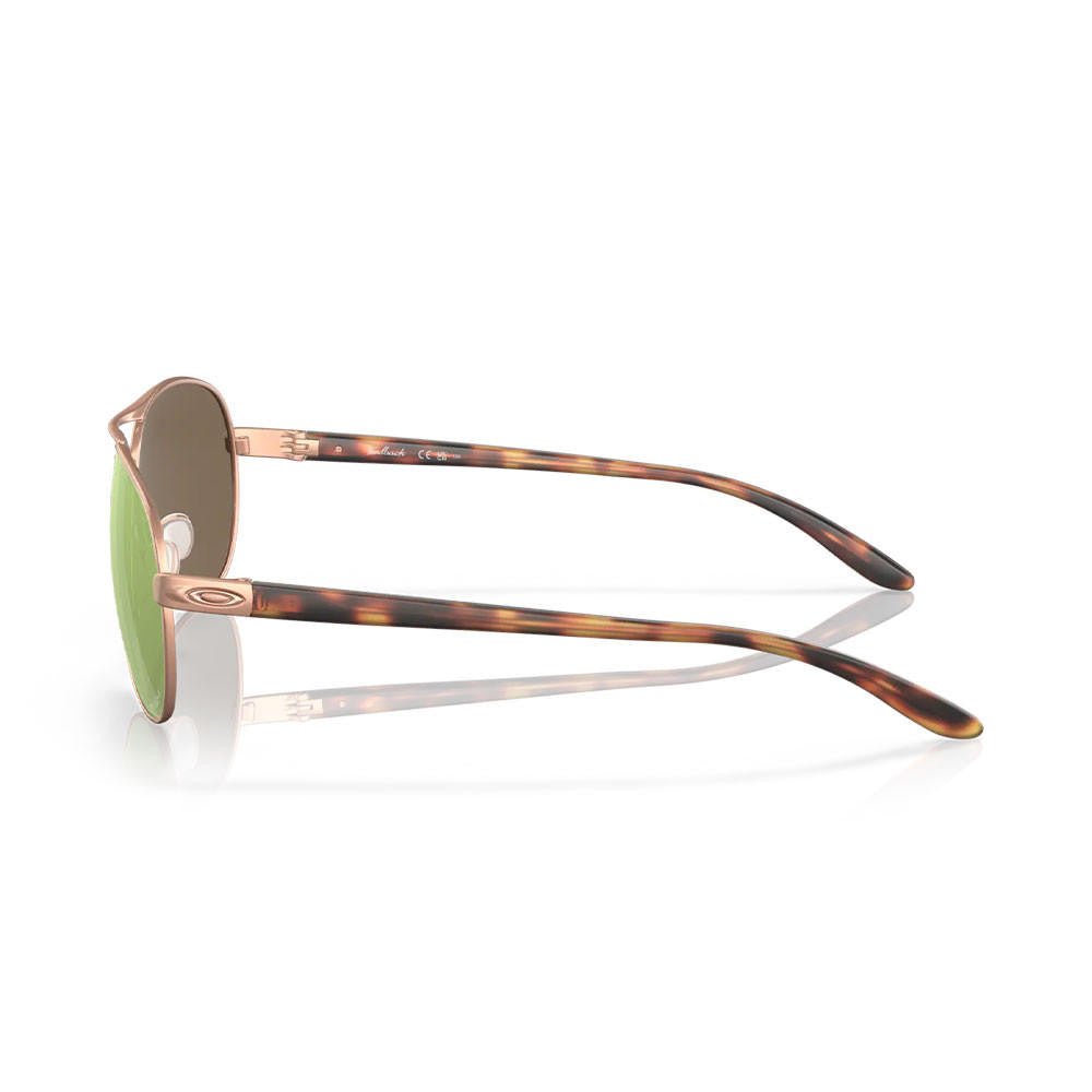 Oakley Women s Feedback Sunglasses Satin Rose Gold Prizm Rose Gold