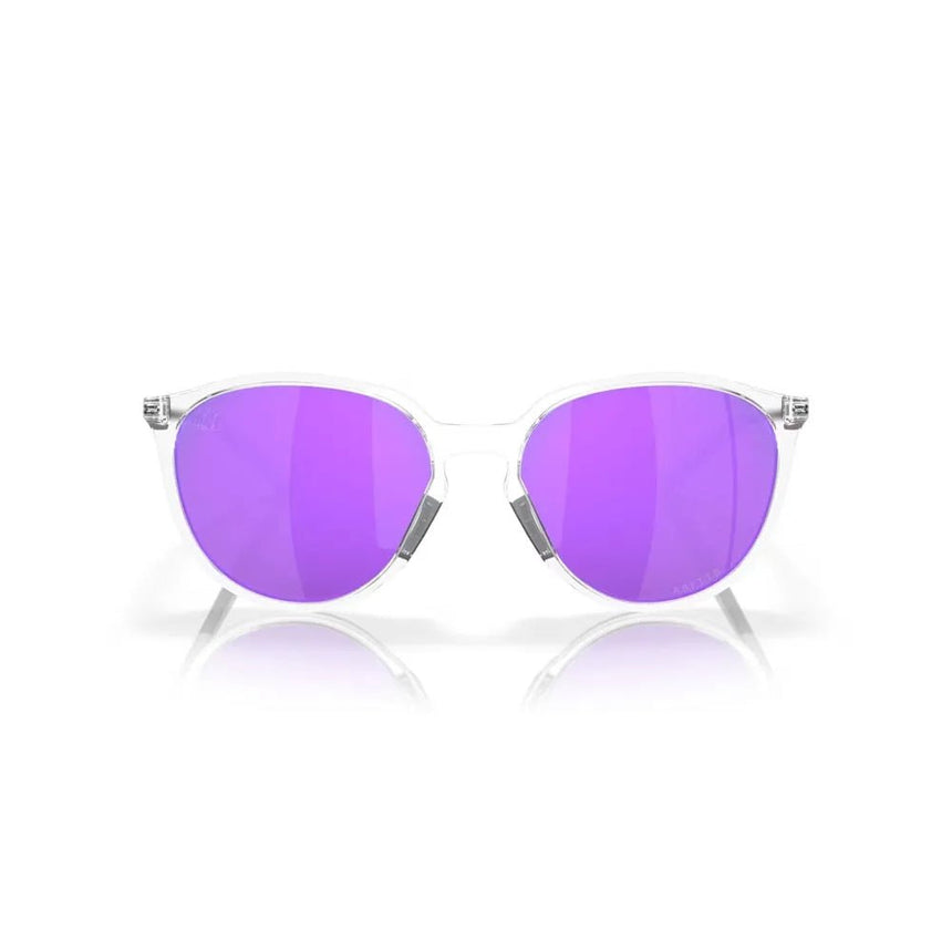 Oakley Women's Mikaela Shiffrin Signature Series Sielo Sunglasses - Polished Chrome/Prizm Violet