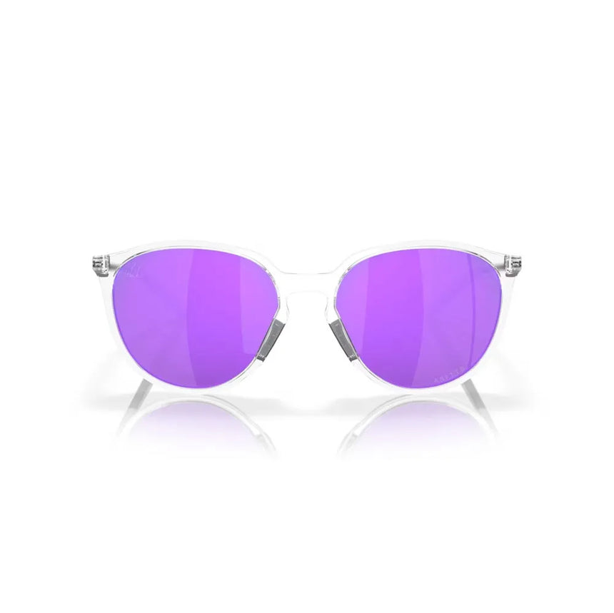 Oakley Women's Mikaela Shiffrin Signature Series Sielo Sunglasses - Polished Chrome/Prizm Violet