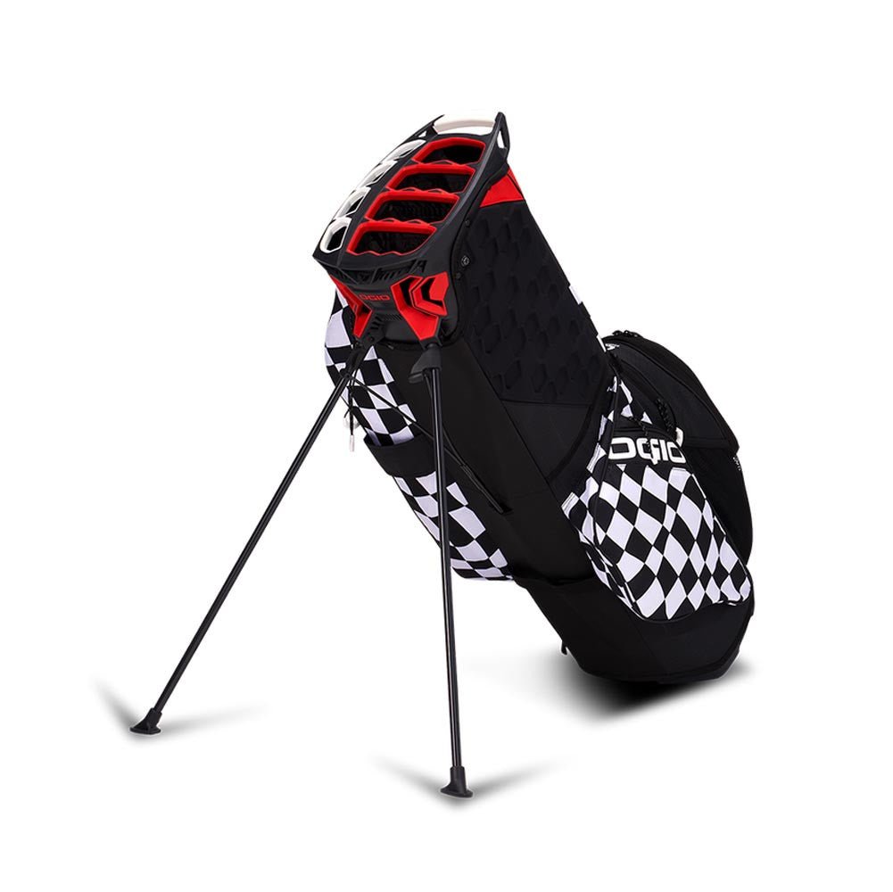 Ogio Woode Hybrid Bag OGIO Woode Hybrid Golf Stand Bag Red/White/Blue