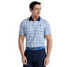 Original Penguin All-Over Cocktail Windowpane Printed Golf Polo