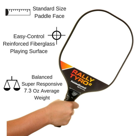 PickleballCentral Rally Tyro 2 Composite Paddle