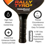PickleballCentral Rally Tyro 2 Composite Paddle