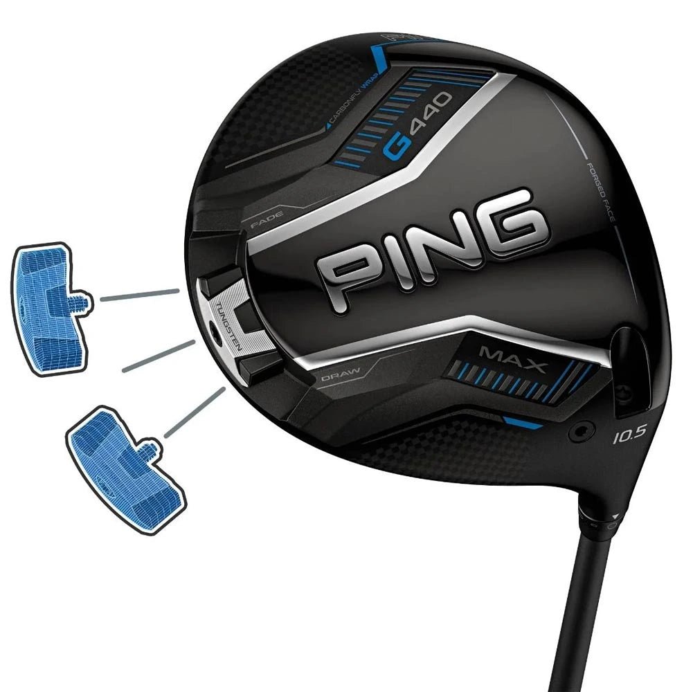 PING G440 MAX ドライバー ヘッド 10.5度＿美品 超美品】ピン PING G440 MAX ドライバー 10.5° フジクラ SPEEDER NX