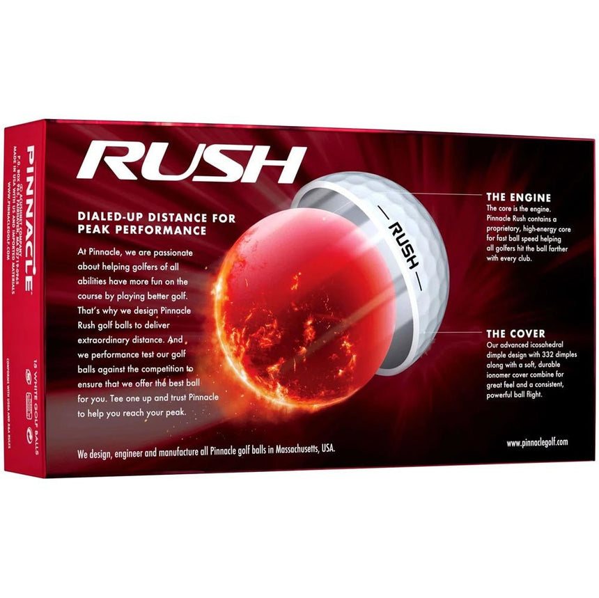 Pinnacle Rush Golf Balls - 15 Pack