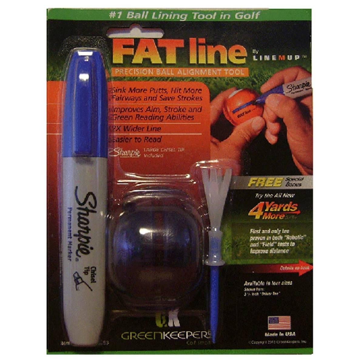 ProActive Line M Up Ball Liner - Fat Line – Golf HQ