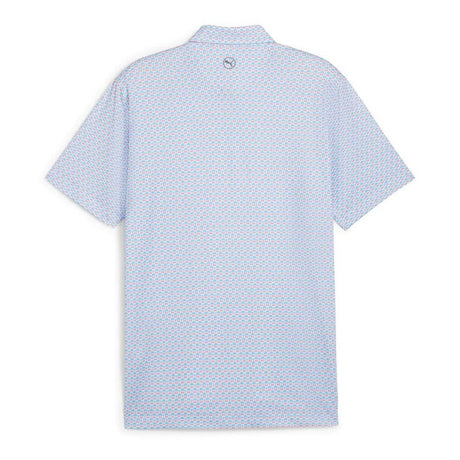 Aqua Blue Garnet Rose