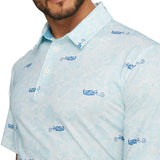 Tropical Aqua Lake Blue