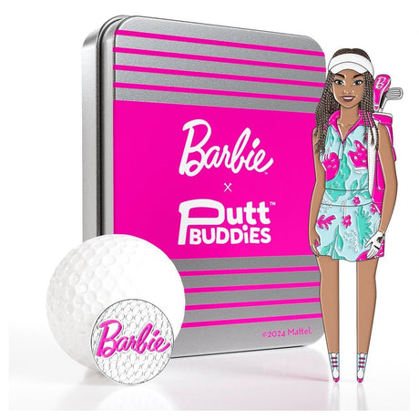 Putt Buddies Barbie Golf Weekend Divot Tool with Barbie Ball Marker
