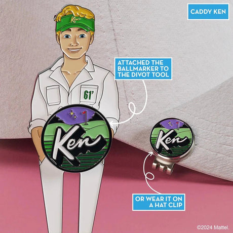 Putt Buddies Caddy Ken Divot Tool and Ball Marker
