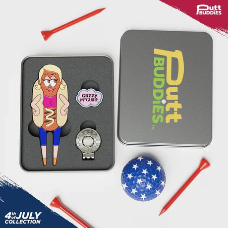 Putt Buddies Glizzy McQuire Divot Tool and Ball Marker