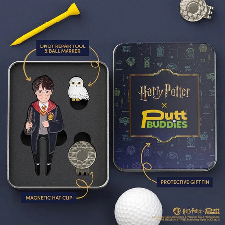 Putt Buddies Harry Potter Harry Divot Tool with Hedwig Ball Marker