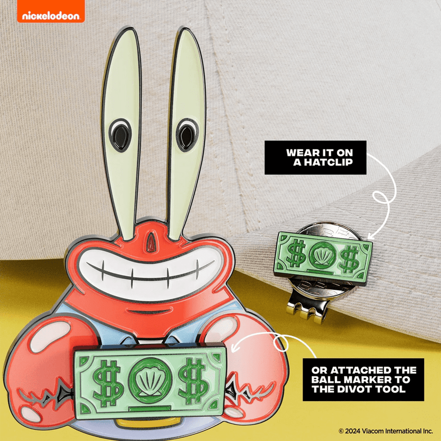 Putt Buddies Mr. Krabs With Money